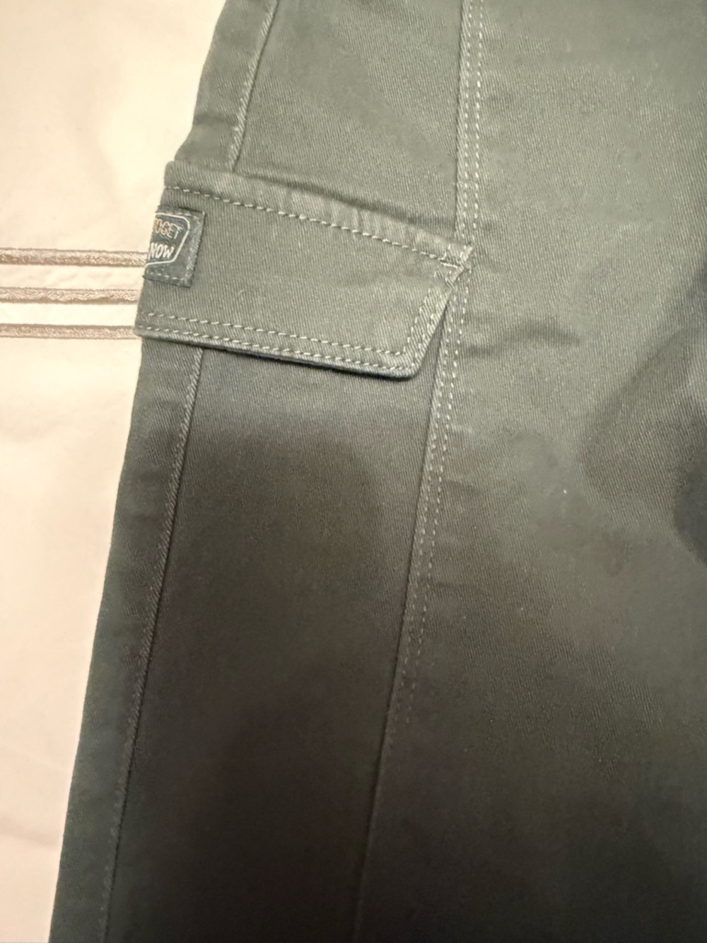 NWT Zara boys pants, green, size 2T - Picture 3 of 5